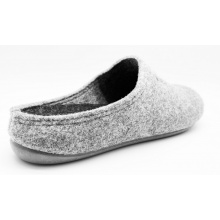 Thies PET Slipper (soft felt) light grey slippers women